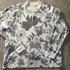 Floral Long Sleeve Nike Shirt